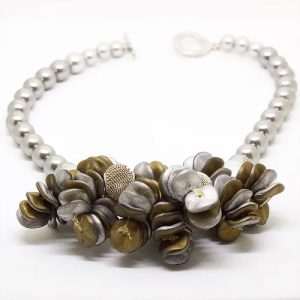 Contemporary bib necklace
