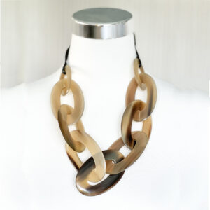 oversized chain link necklace