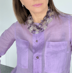 Amethyst necklace