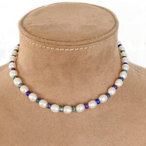 Fresh water pearl choker